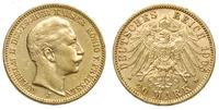 20 marek 1905, Hamburg, złoto 7.95 g, Jaeger 252