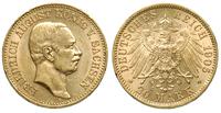20 marek 1905, Muldenhütten, złoto 7.96 g, Jaege