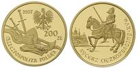 200 złotych 2007, Rycerz Ciężkozbrojny, w orygin