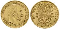 5 marek 1877 / C, Frankfurt, złoto 1.99 g. bardz