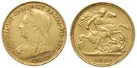 1/2 funta 1894, złoto 3.96 g