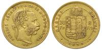 20 franków = 8 forintów 1877, Kremnica, złoto 6.