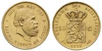 10 guldenów 1876, Utrecht, złoto 6.71 g