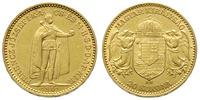 20 koron 1901/KB, Kremnica, złoto 6.77 g