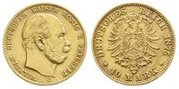 10 marek 1875/C, Frankfurt, złoto 3.93 g, Jaeger