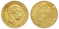 10 marek 1898 / A, Berlin, złoto 3.95 g, uderzen