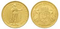 10 koron 1903/KB, Kremnica, złoto 3.38 g