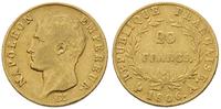 20 franków 1806 / A, Paryż, złoto 6.37 g, Gadour