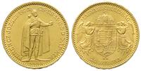 20 koron 1895 / KB, Kremnica, złoto 6.78 g, Frie