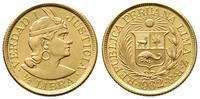 1/2 libra 1962, Lima, złoto próby "917" 3.98 g, 