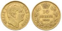 10 dinarów 1882 / V, złoto 3.17 g, Friedberg 5