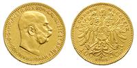 10 koron 1910, złoto 3.38 g