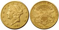 20 dolarów 1884/CC, Carson City, złoto 33.37 g