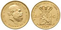 10 guldenów 1877, Utrecht, złoto 6.72 g