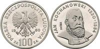 100 złotych   1980, PRÓBA - JAN KOCHANOWSKI, sre