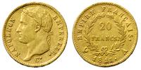 20 franków 1811/A, Paryż, złoto 6.41g, Gadoury 1
