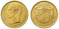 10 koron 1909, złoto 8.95 g, bardzo ładne