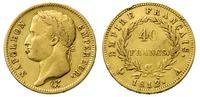 40 franków 1812/A, Paryż, złoto 12.80 g, Gadoury