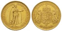 10 koron 1904, Kremnica, złoto 3.37 g, Friedberg