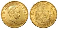 20 pesos 1915, złoto 33.44 g, Fr. 1