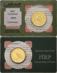 100 złotych 2006, Warszawa, Orzeł Bielik, złoto 