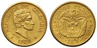 5 pesos 1928, złoto 7.96 g, KM. 115