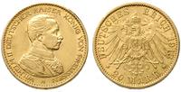 20 marek 1913, Berlin, cesarz w mundurze, złoto 