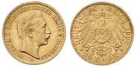 10 marek  1907, Berlin, złoto 3.98 g, J. 251