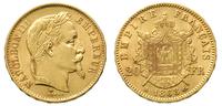 20 franków 1868/A, Paryż, złoto 6.44 g, Gadoury 