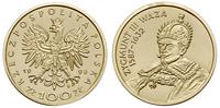 100 złotych 1998, Zygmunt III Waza, złoto 8.03 g