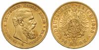 20 marek 1888 A, Berlin, złoto 7.93 g, J. 248