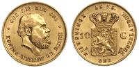 10 guldenów 1875, Utrecht, złoto 6.71 g