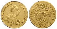 dwudukat 1773/E, Karlsburg, złoto 6.93 g, moneta
