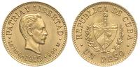 1 peso 1915, Filadelfia, Jose Marti, złoto 1.66 