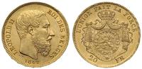 20 franków 1869, złoto 6,45 g