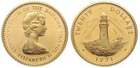 20 dolarów 1971, złoto "917", 8,03 g