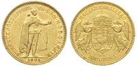 10 koron  1904/KB, Kremnica, złoto 3.37 g