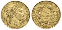 20 franków 1851/A, Paryż, zloto 6.44 g