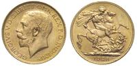 1 funt 1928 / SA, Pretoria, złoto 7.98 g próby 9