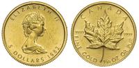 5 dolarów 1982, złoto 3.10 g próby 999.9, piękni