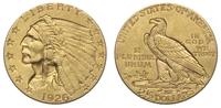 2 1/2 dolara 1926, Filadelfia, złoto 4.17 g, Fr.