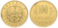 100 szylingów 1926, złoto 23.51 g, Fr. 520