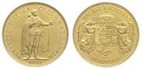 10 koron 1911/KB, Kremnica, złoto, 3.38 g, '900'