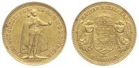 10 koron 1907/KB, Kremnica, złoto, 3.38 g, '900'