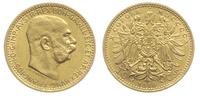 10 koron 1910, Wiedeń, złoto "900" 3.38 g, Fr. 5