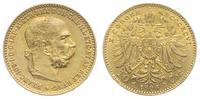 10 koron 1896, Wiedeń, złoto, 3.38 g, '900', Fr.