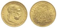 10 koron 1897, Wiedeń, złoto 3.38 g, Fr. 506