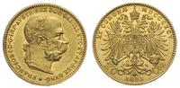 20 koron 1895, Wiedeń, złoto 6.71 g, Fr 504