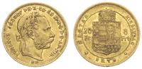 20 franków = 8 forintów 1876/KB, Kremnica, złoto