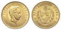 5 pesos 1915, Filadelfia, złoto '900',  8.35 g, 